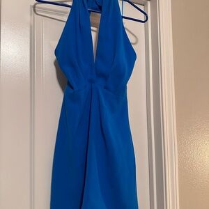 DO+BE Vibrant Blue halter Dress